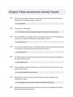 Chapter 4 Risk Assessment Already Passed