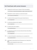 162 Final Exam with correct Answers