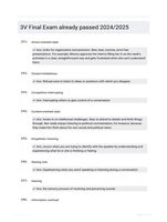 3V Final Exam already passed 2024/2025