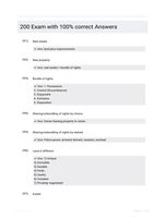 200 Exam with 100% correct Answers