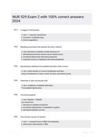 NUR 529 Exam 2 with 100% correct answers 2024