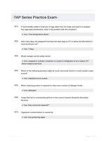 -TAP Series Practice Exam-
