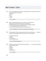 MNT EXAM 2 -2024