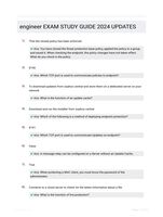 engineer EXAM STUDY GUIDE 2024 UPDATES